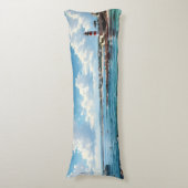 ワイドアシースケッ地中海のプ湾 ボディピロー (正面縦)