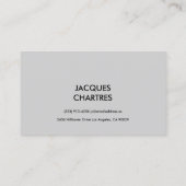 ワイドスクリーンの映画館のモダンなモノグラムのプロフェッショナル 名刺 (裏面)