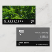 ワイドスクリーンの06本の木 名刺 (正面/裏面)