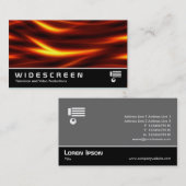 ワイドスクリーンの149 -激しい蛇 名刺 (正面/裏面)