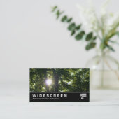 ワイドスクリーンの228 -木を通した日曜日 名刺 (スタンド正面)