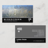 ワイドスクリーンカッコいい289 – 水 名刺 (正面/裏面)