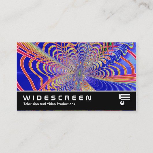 ワイドスクリーン0420 – フラクタル抽象芸術061012d 名刺 (正面)