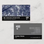 ワイドスクリーン0423 – 青い秋 名刺 (正面/裏面)