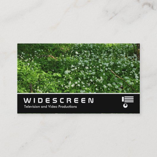 ワイドスクリーン0438 - Woodland Flowers 名刺 (正面)