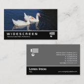 ワイドスクリーン0440 - Emden Geese 名刺 (正面/裏面)