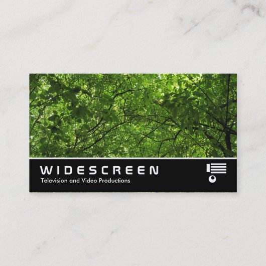 ワイドスクリーン0445 - Woodland Canopy 名刺 (正面)