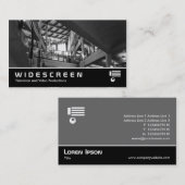 ワイドスクリーン0446 -モダンインテリア 名刺 (正面/裏面)