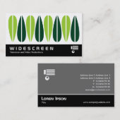 ワイドスクリーン0462 -葉レトロ012 名刺 (正面/裏面)