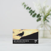 ワイドスクリーン0475 - Herring Gull Sunset 名刺 (スタンド正面)