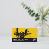 ワイドスクリーン0480 – レーダーマスト – 琥珀 名刺 (スタンド正面)