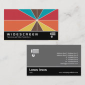 ワイドスクリーン0525 – カラーセグメント05 名刺 (正面/裏面)