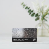 ワイドスクリーン0528 – 窓に雨 名刺 (スタンド正面)