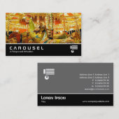 ワイドスクリーン06 -回転木馬 名刺 (正面/裏面)