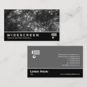 ワイドスクリーン09上の木 名刺 (正面/裏面)