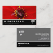 ワイドスクリーン145 – 大画面でホバーフライ 名刺 (正面/裏面)