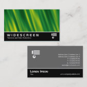 ワイドスクリーン150 – グリーンカスケード 名刺 (正面/裏面)