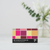 ワイドスクリーン155 – カラー構成 名刺 (スタンド正面)