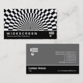 ワイドスクリーン190 -アールデコ01 名刺 (正面/裏面)