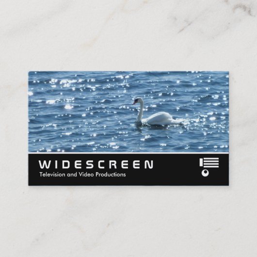 ワイドスクリーン219 - Swan, Cardiff Bay 名刺 (正面)