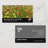 ワイドスクリーン319 – チューリップ海II 名刺 (正面/裏面)