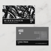 ワイドスクリーン323 – 自転車ラックHC 名刺 (正面/裏面)
