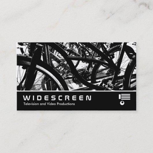 ワイドスクリーン323 – 自転車ラックHC 名刺 (正面)