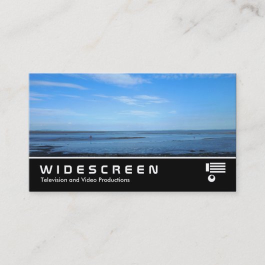 ワイドスクリーン341 - Severn Estuary at Penarth 名刺 (正面)