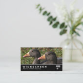 ワイドスクリーン354 - Greylag Geese 名刺 (スタンド正面)