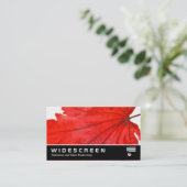 ワイドスクリーン356日本の – メープルリーフ 名刺 (スタンド正面)