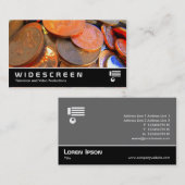 ワイドスクリーン357 – お金の色 名刺 (正面/裏面)