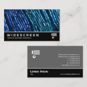 ワイドスクリーン372 – ビーズ組み合わせ 名刺 (正面/裏面)