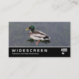 ワイドスクリーン390 - Mallard Duck 名刺