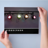 ワイドスクリーン – スポットライトの列 チラシ (手)