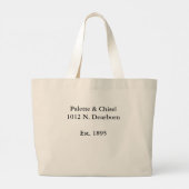 ワイドスタジオススキャンダルのトートバッグ ラージトートバッグ (裏面)