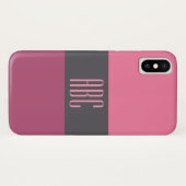 ワイドストライプカスタムケース Case-Mate iPhoneケース (裏面(横))