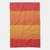 ワイドストライプデザイン装飾キッチンタオル キッチンタオル (縦)