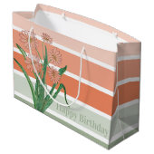 ワイドパステルストライプ ラージペーパーバッグ (裏面アングル)