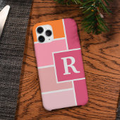 ワイドフェミニンストライプとモノグラム Case-Mate iPhoneケース