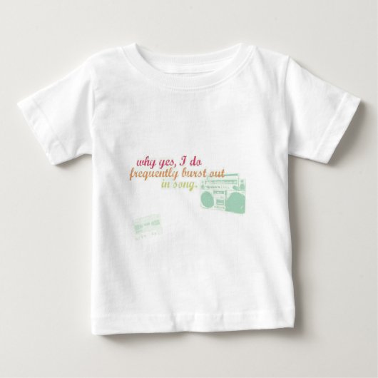 ワイドフボ#1 ベビーTシャツ (正面)