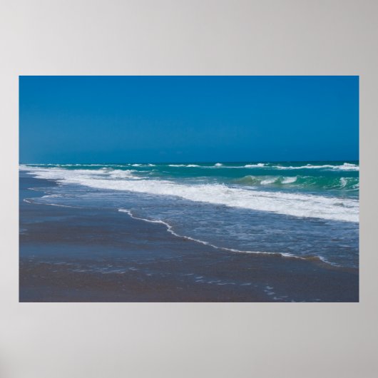 ワイド・ショット・ウェーブズ・ミドルコーブ・ポスター ポスター (正面)