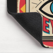 ワイドEtedコーヒーのCo金属のアスベチングサイン マウスパッド (コーナー)