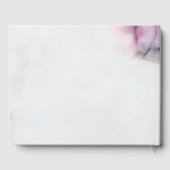 ワイナリーでのブライズシャワー ゲストブック (裏面)