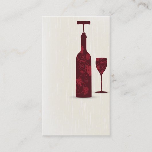 ワイナリーのための名刺 名刺 (正面)