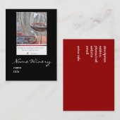 ワイナリーの名刺 名刺 (正面/裏面)