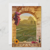 ワイナリーウェディングの招待状（挙式後も可） 招待状 (正面)