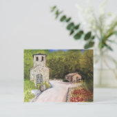 ワイナリーカリフォルニア郵便はがき ポストカード (スタンド正面)