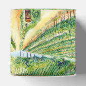 ワイナリーグレープビーズヴィネヤードパーティーカスタムギフトボックス フェイバーボックス (上部)