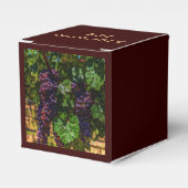 ワイナリーグレープフィン日当たりの良いトスカニーブドウ フェイバーボックス (正面サイド)