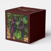 ワイナリーグレープフィン日当たりの良いトスカニーブドウ フェイバーボックス (裏面サイド)